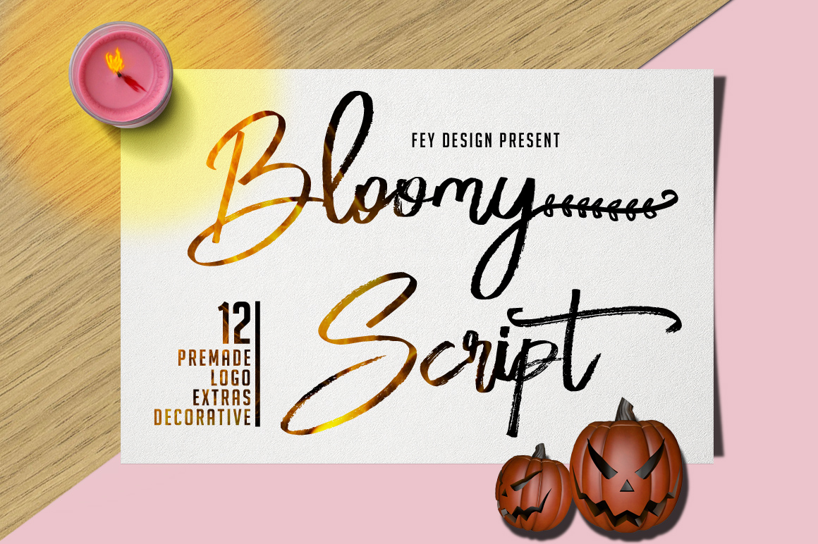 Bloomy Script Free